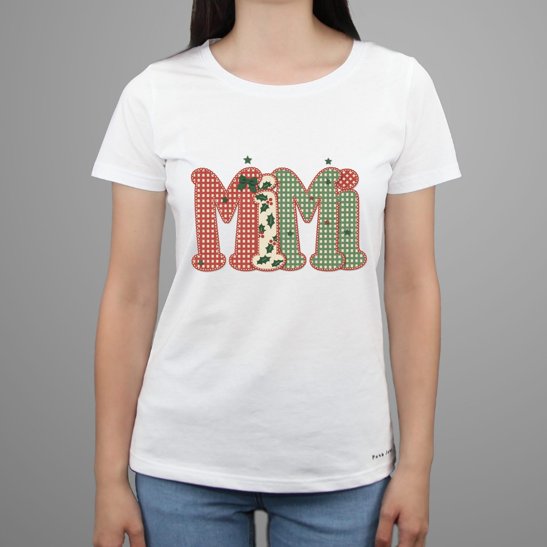 Christmas Mama Bundle PNG | Festive Patchwork & Holiday Mama Designs | Digital Download