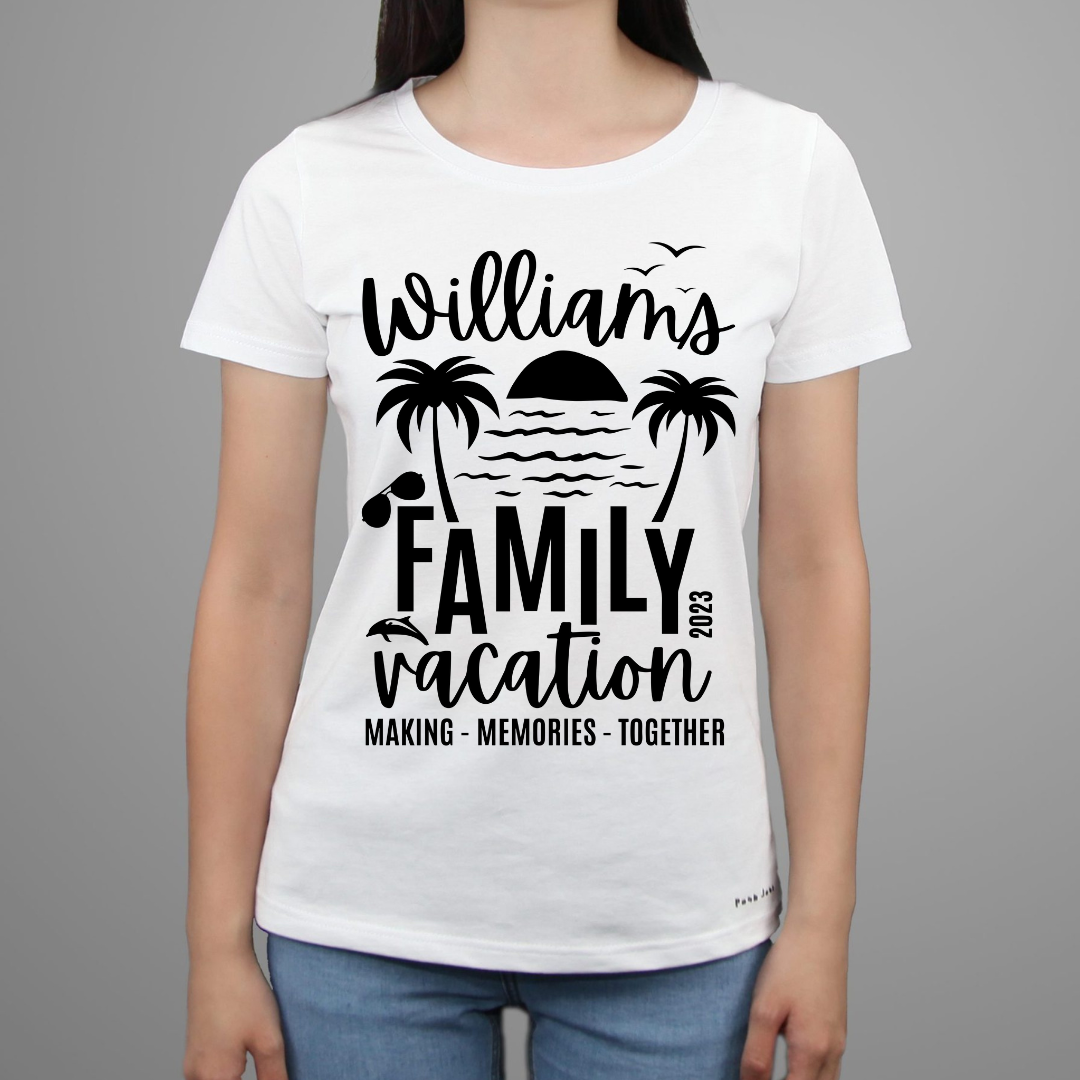 Family Vacation Shirt | Summer PNG Design | Digital Download