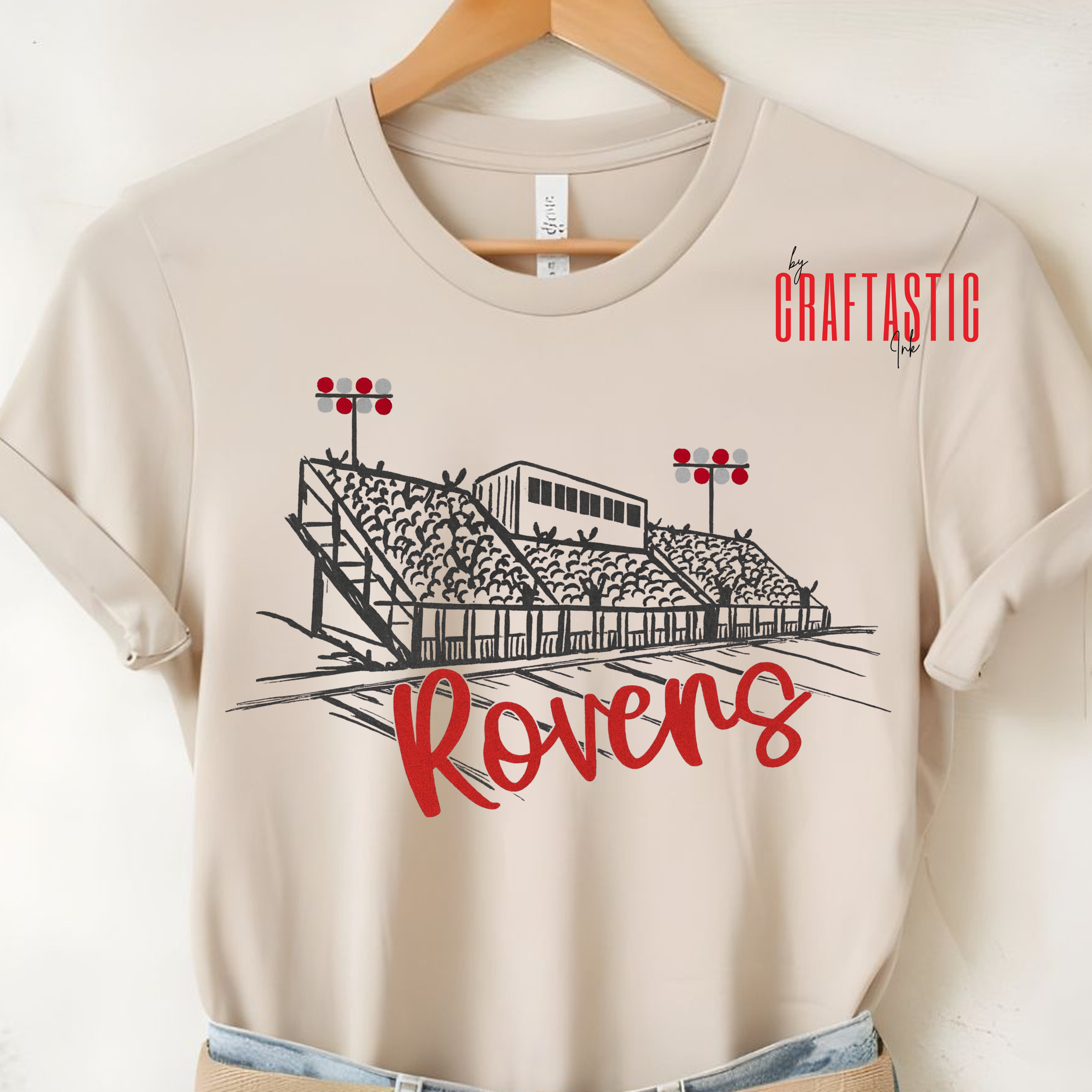 Custom Stadium School Spirit Shirts | Rovers, Stateliners & Panthers Game Day Apparel Custom T-Shirt