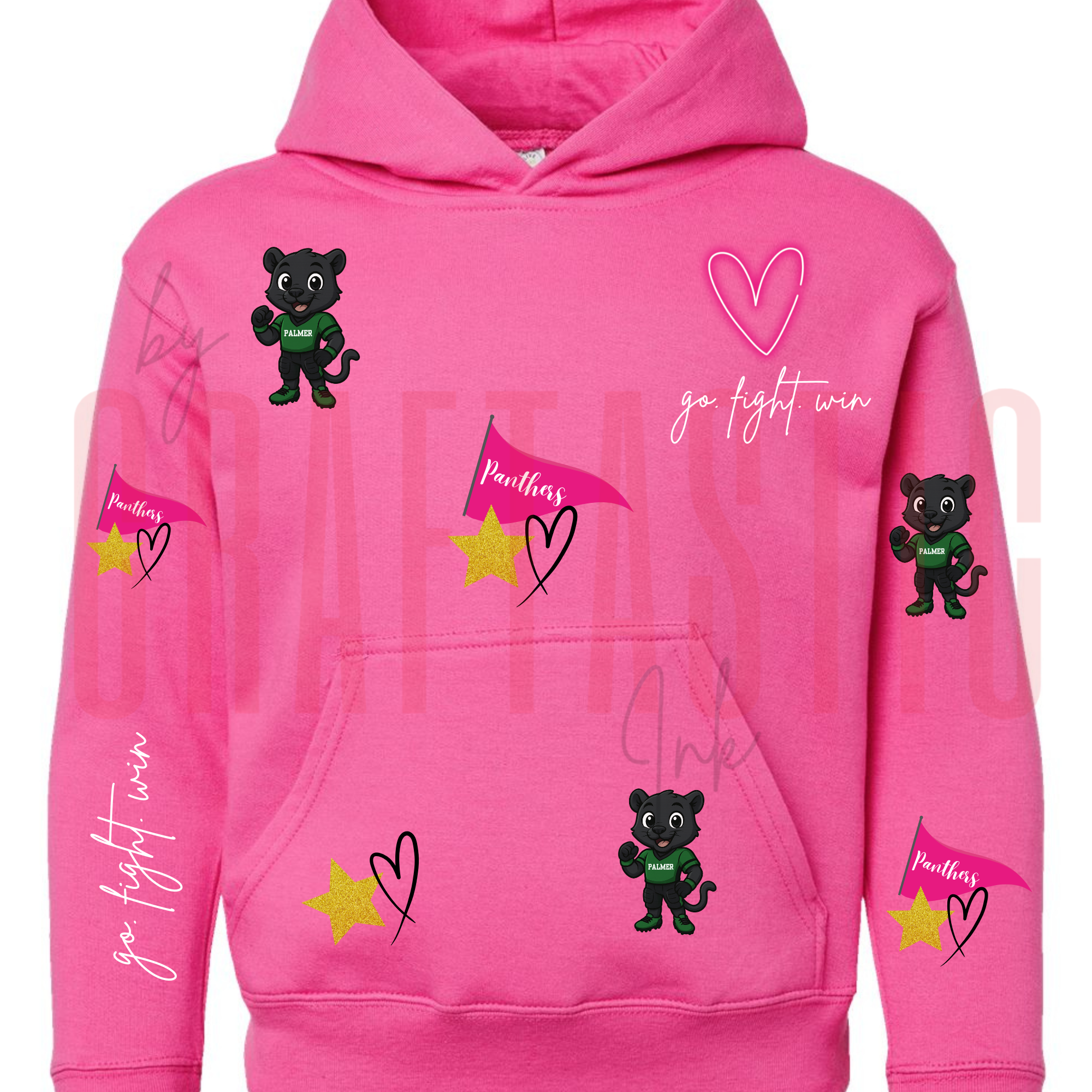 School Team Spirit & Pep Rally Apparel | Custom Mascot Hoodies & Sweatshirts