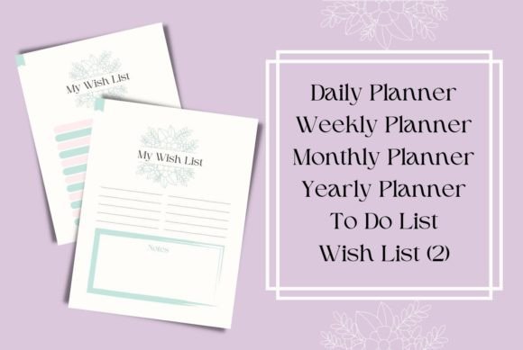 "Traditional Digital Planner – Undated, Hyperlinked PDF for iPad & Android | Daily, Weekly & Monthly Layouts" Creative Fabrica +5-Craftastic Ink